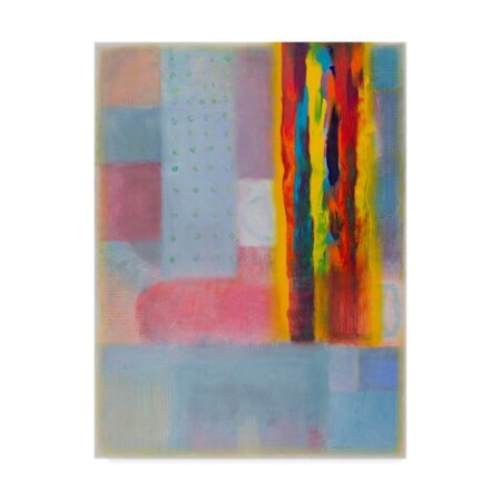 Trademark Fine Art Hooshang Khorasani 'Subtle Color Storm 1' Canvas Art, 14x19 ALI35821-C1419GG